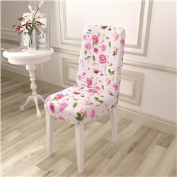 Чехол для стула Ассорти из розовых цветочков
