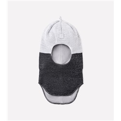 Шапка-шлем детский Crockid КВ 20033/20ш светло-серый меланж, антрацит
