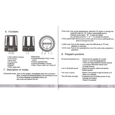 Портативная колонка Mini Speaker Model B-16, 33169.126