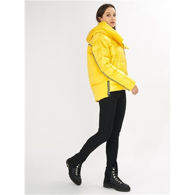 Куртка зимняя желтого цвета 7223J