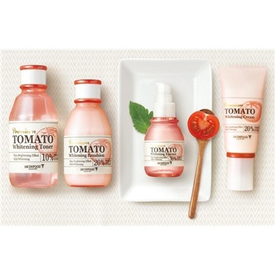Отбеливающая маска с экстрактом томата [SKINFOOD] Premium Tomato Milky Face Pack