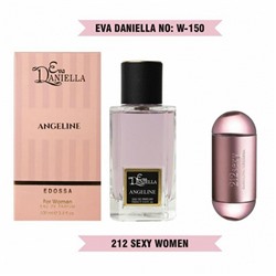 EVA DANIELLA W-150 ANGELINE (CAROLINA HERRERA 212 SEXY), женская парфюмерная вода 100 мл