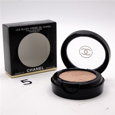 CHANEL LES BLUSH CREME - №5, румяна компактные с гравировкой 5.5 г