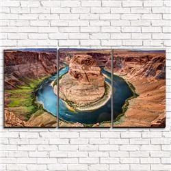 Модульная картина Река в каньоне 3-1