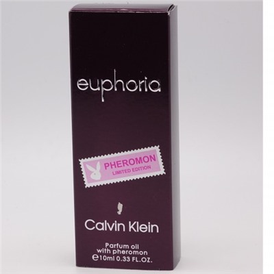 CALVIN KLEIN EUPHORIA, женские масляные духи с феромонами 10 мл