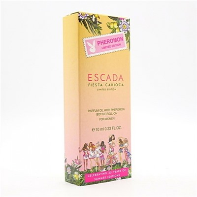 ESCADA FIESTA CARIOCA LIMITED EDITION, женские масляные духи с феромонами 10 мл