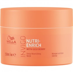 Wella INVIGO Nutri-Enrich Питательная маска-уход 150мл | Botie.ru оптовый интернет-магазин оригинальной парфюмерии и косметики.