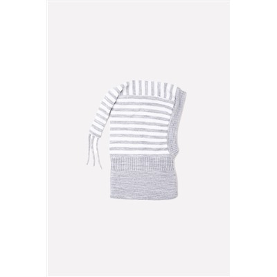 Шапка-шлем детский Crockid КВ 20147/ш светло-серый меланж